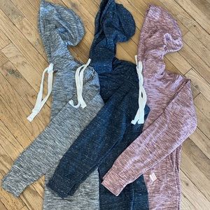 Lightweight zip-up hoodie